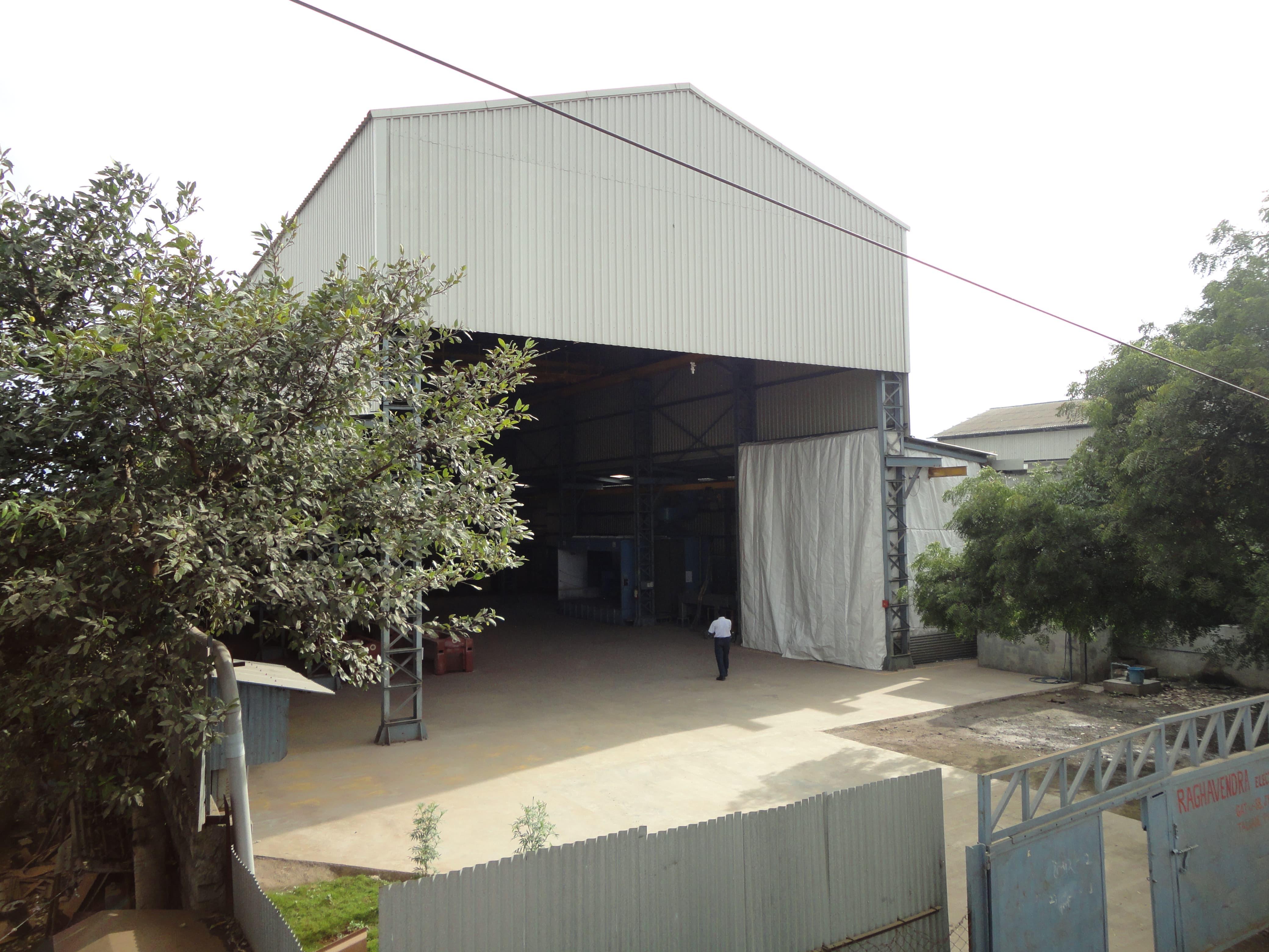 Modern manufacturing facility with state-of-the-art infrastructure